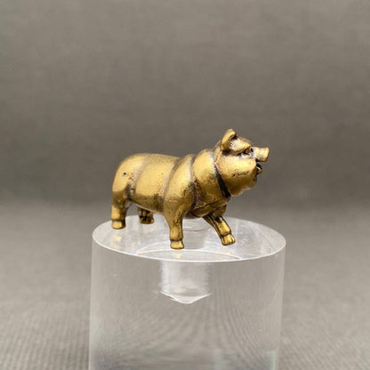 Laughing Pig Bronzed Trinket 70104