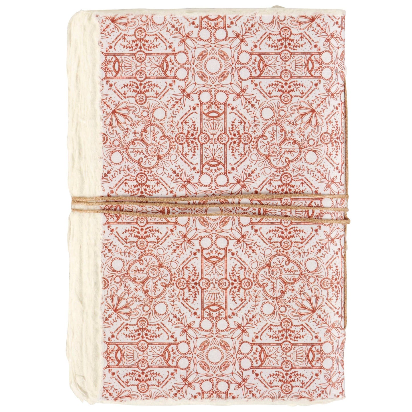 Nouveau Floral Unlined 6x4 Journal