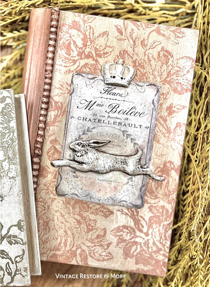 02-07-26 (12pm-3pm) Altered Book Spring Set of 2