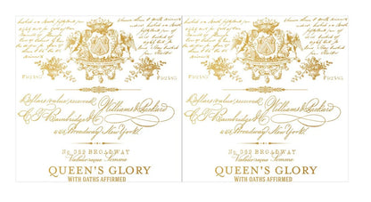 Queen's Glory 12"x 12" (2-Sheets) - Maxi Transfers