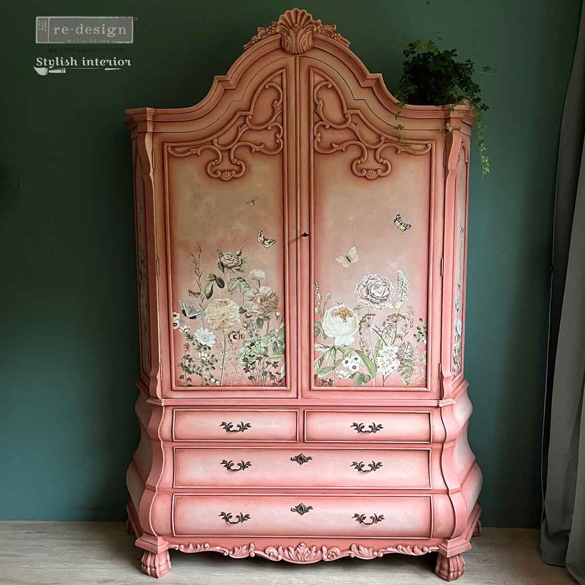 All the Flowers 24inx35in (2-Sheets) - Redesign Decor Transfer®