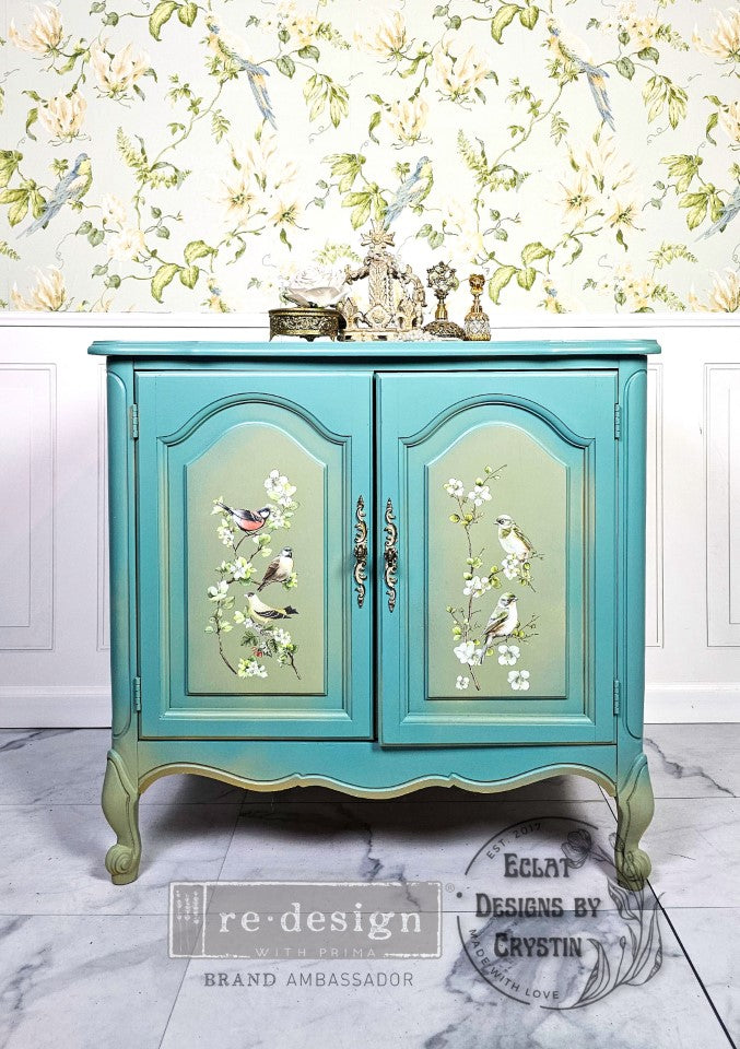 Nestled Whispers 6"x12" (3-Sheets) - Mini Transfers