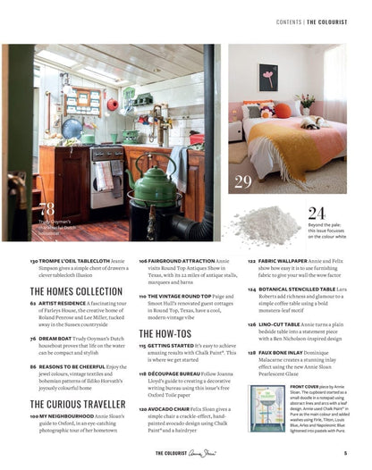 The Colourist Issue No. 4 Bookazine ~ Annie Sloan Chalk Paint®