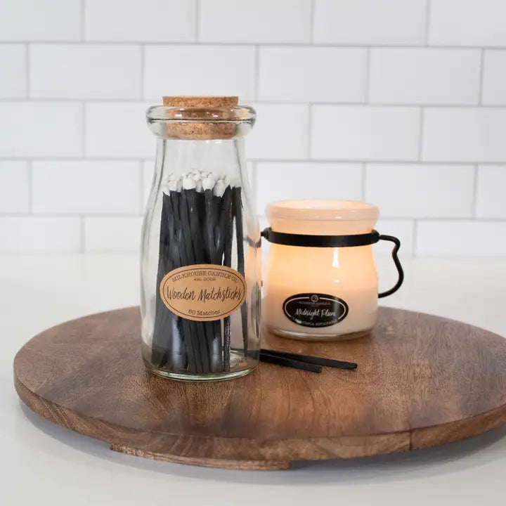 Milkbottle Match Sticks - Milkhouse Candle Company