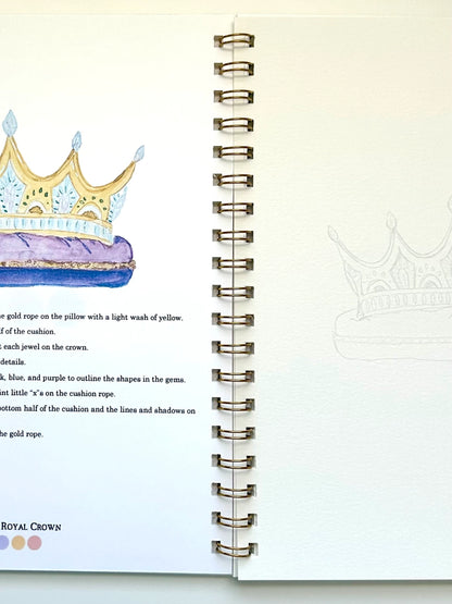 Fairytale Watercolor Workbook