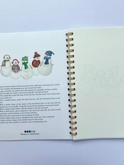 Winter Watercolor Workbook