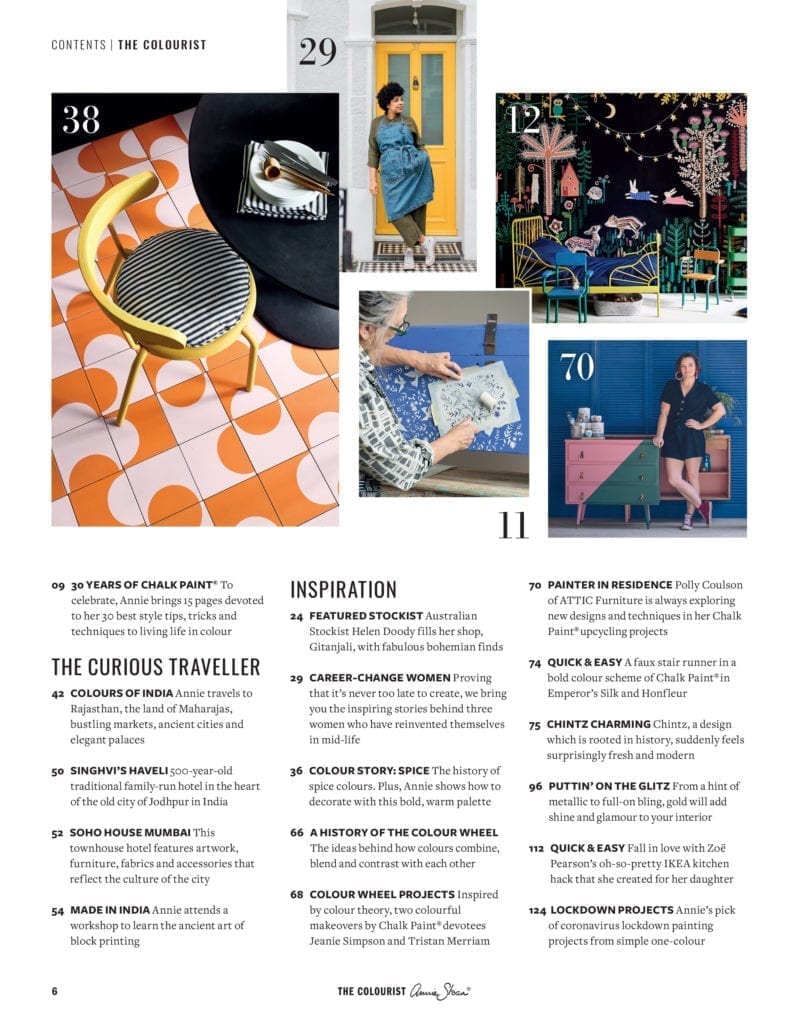 The Colourist Issue No. 5 Bookazine ~ Annie Sloan Chalk Paint®