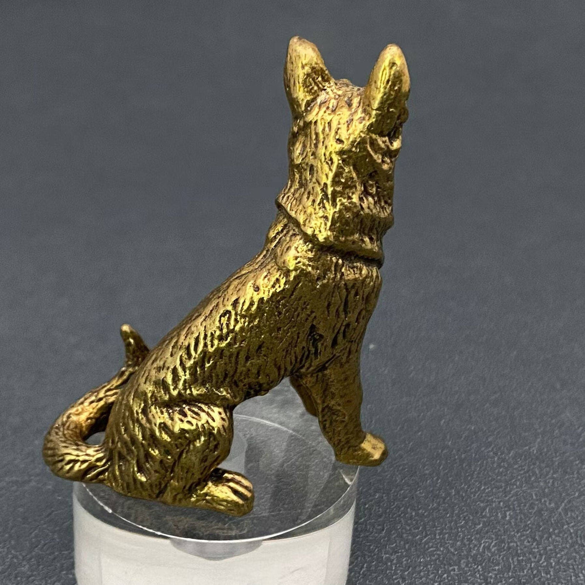 Shepherd Dog Bronzed Trinket 64105