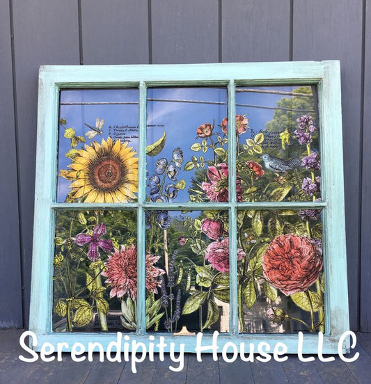 TBD - Embellished Vintage Window
