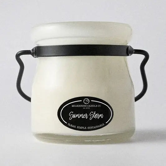 Summer Storm 5oz Cream Jar - Milkhouse Candle Company