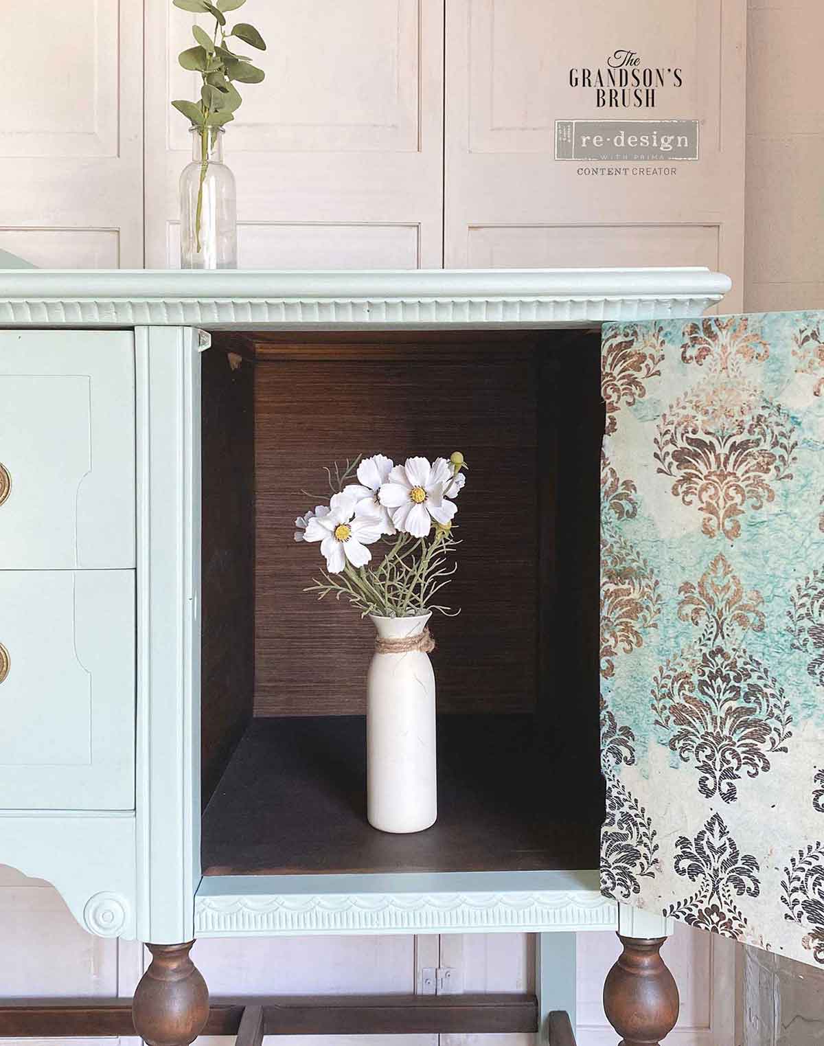 Patina Flourish 19.5" x 30" - Decoupage Tissue Paper