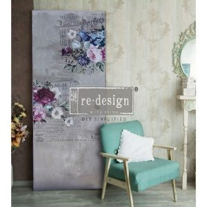 Imperial Garden Roses 48inx35in (6-Sheets)- Redesign Decor Transfer®