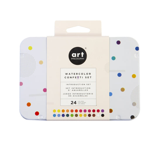 Watercolor Confetti Pallete