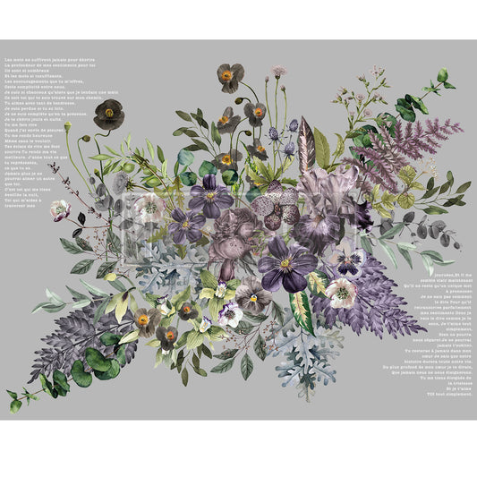 Vigorous Violet 48"x35" (6-Sheets) - Decor Transfers®