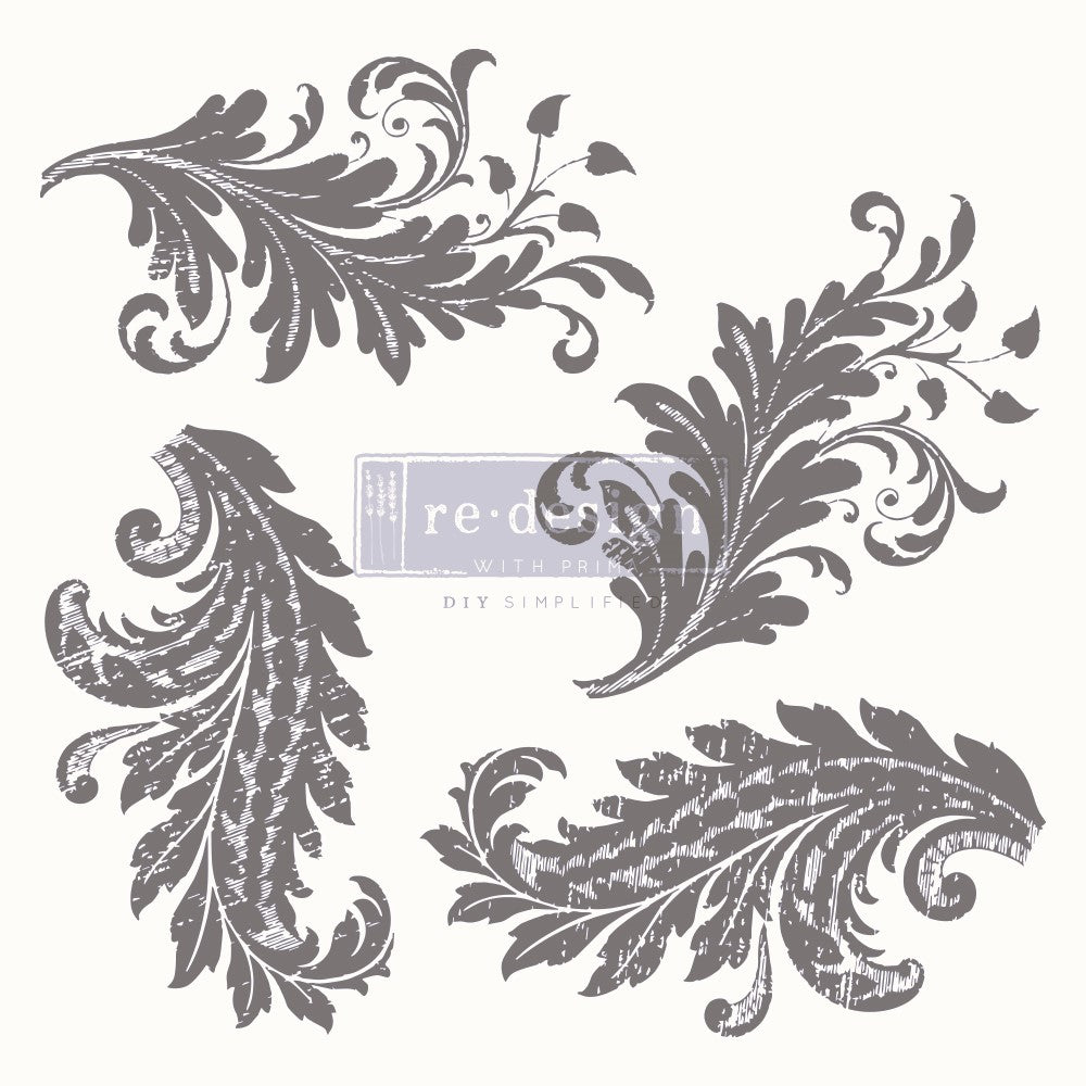 Royal Flourish - Redesign Decor Stamp