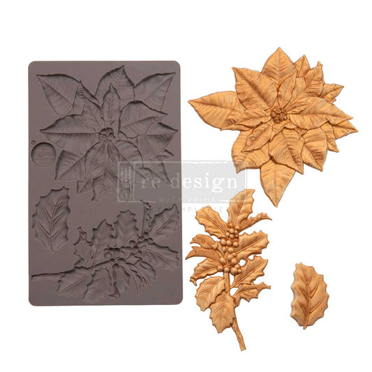 Perfect Poinsettia - Redesign Decor Mould®