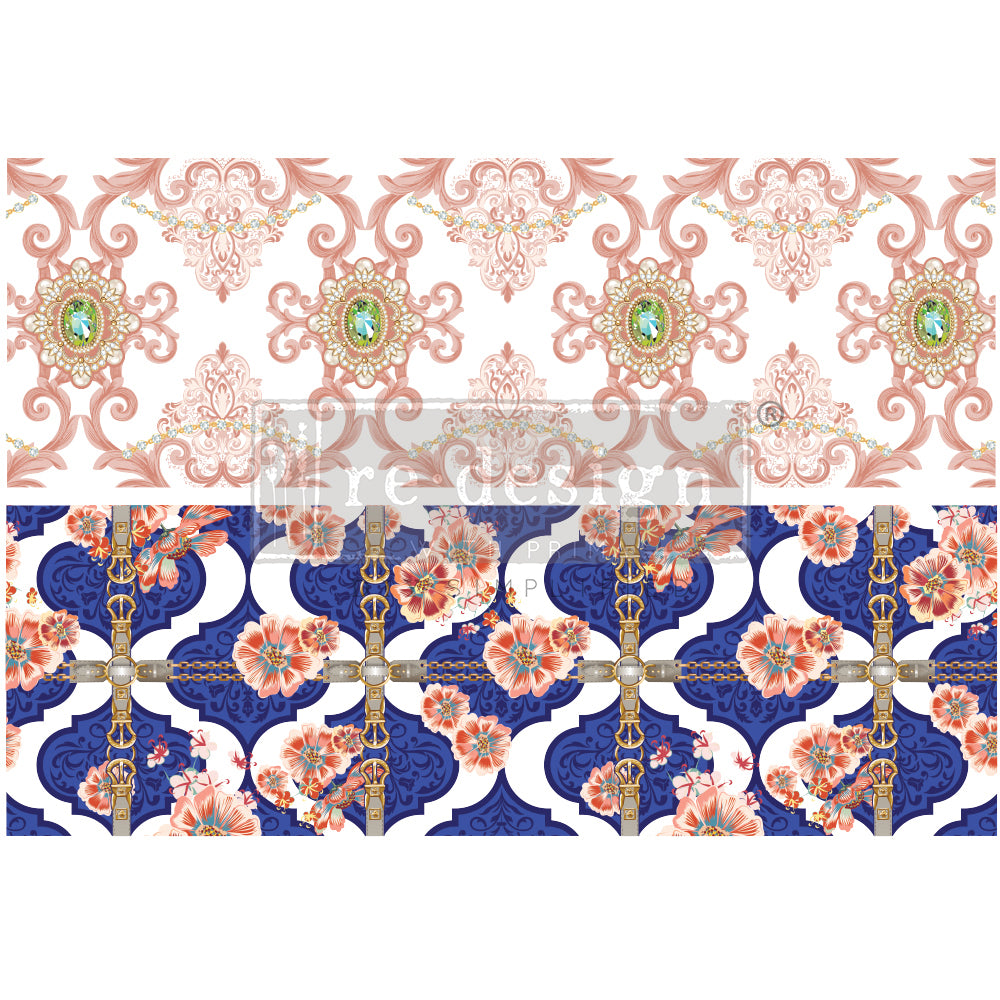 Cece Fashion & Florals 24"x35" (2-Sheets) - Decor Transfers®