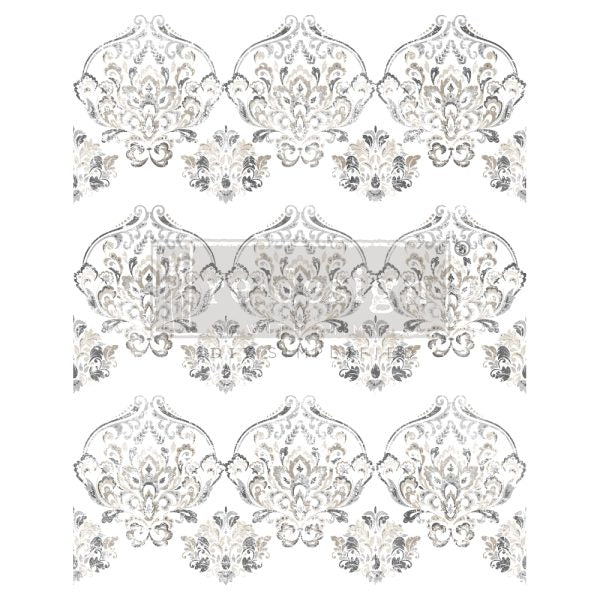 Antique Damask 24inx35in (3-Sheets) - Redesign Decor Transfer®