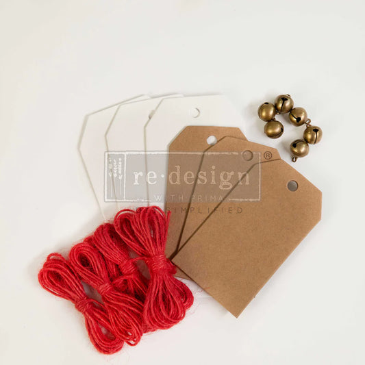 Holiday Chipboard Tags Kit - Redesign