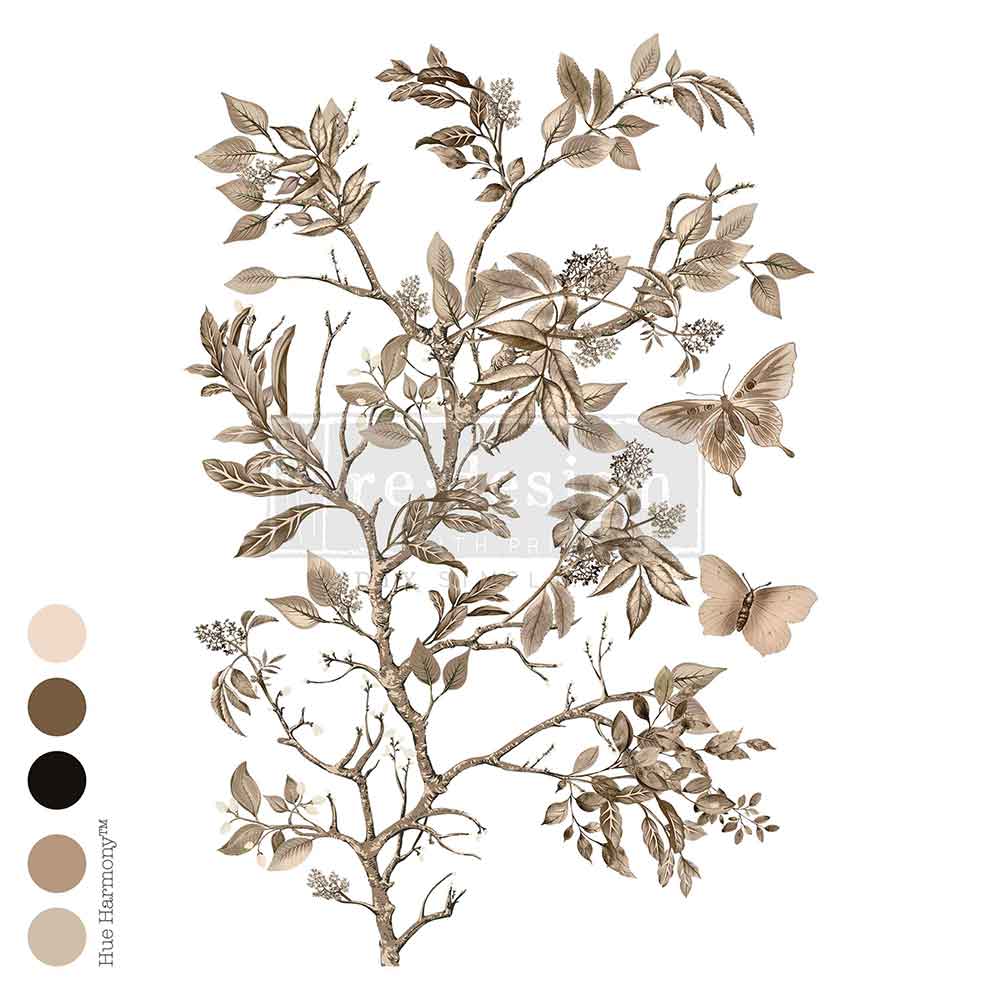 Branch Harmony 24"x35" (4-Sheets) - Decor Transfers®