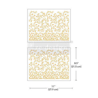 Vineyard Elegance 8.5"x11" (2-Sheets) - Middy Foil Transfers® Kacha