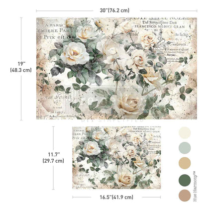 My Garden Whimsy 2 Sheet  - Decoupage Fiber Paper