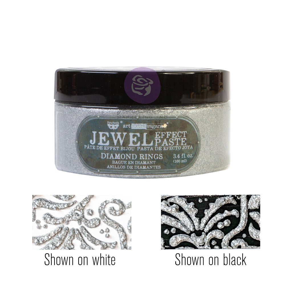 Jewel Texture Paste - Diamond Rings - Art Extravagance