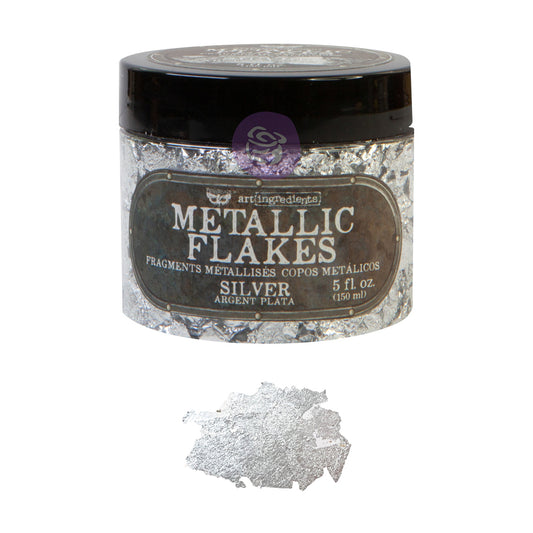Metallic Flakes - SILVER by Art Extravagance