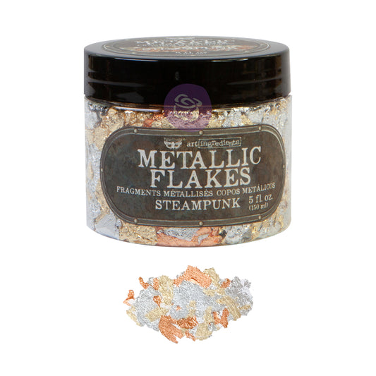 Metallic Flakes - STEAMPUNK by Art Extravagance