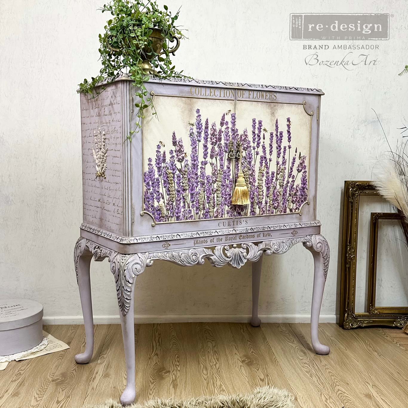 Champs De Lavende 24inx35in (3-Sheets) - Redesign Decor Transfer®