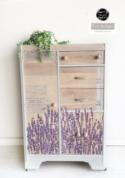 Champs De Lavende 24inx35in (3-Sheets) - Redesign Decor Transfer®
