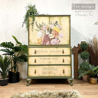 Woodland Floral 24"x35" (2-Sheets) - Decor Transfers®