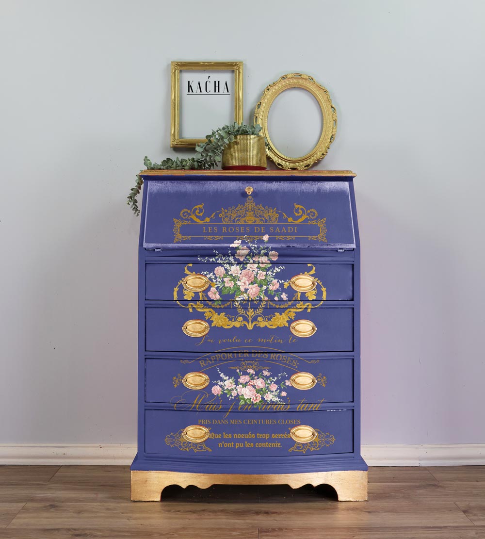 Les Roses by Kacha 24inx35in (3-Sheets) - Redesign Decor Transfer®