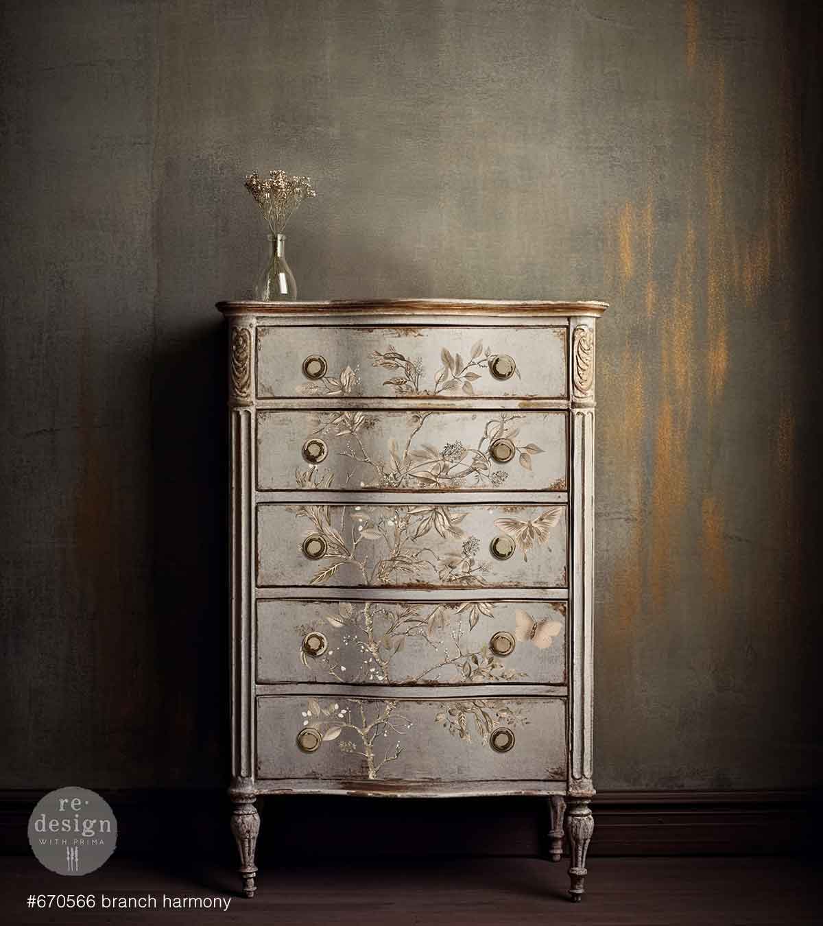 Branch Harmony 24"x35" (4-Sheets) - Decor Transfers®