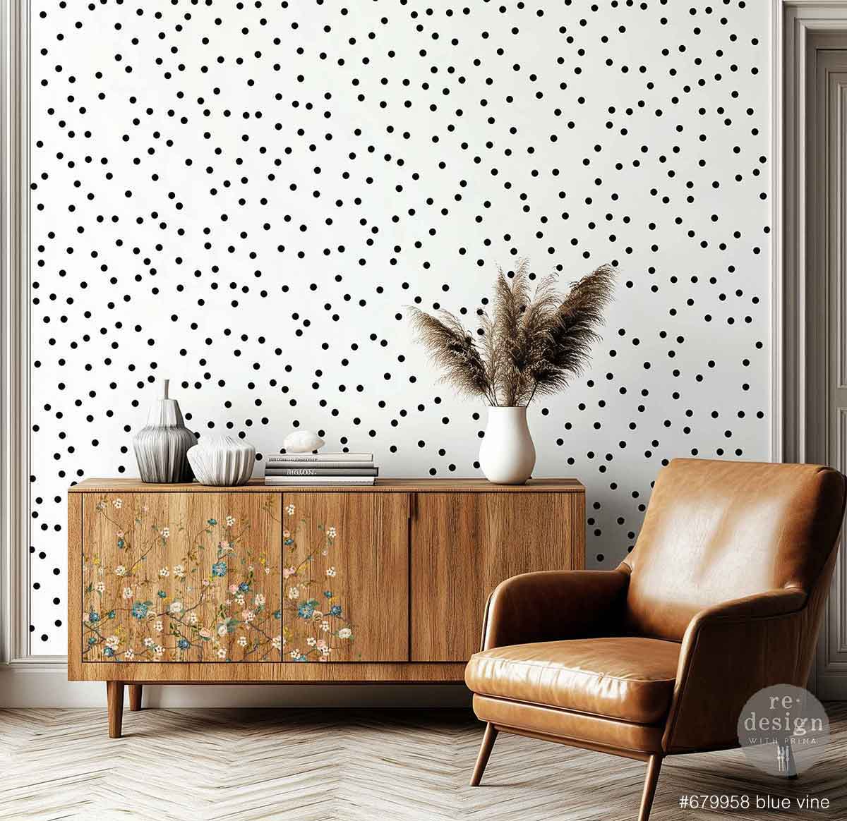 Blue Vine 24"x35" (4-Sheets) - Decor Transfers®