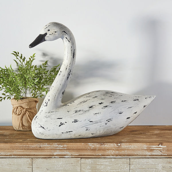 25in Tall Swan Accent Decor (Pick up Only)