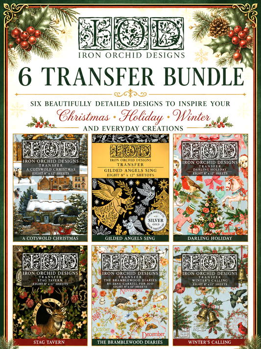 IOD Transfer 6pc Bundle (5 Color + 1 Gilded)