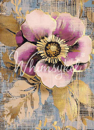 Lavender Petals - Lg 21" x 29" Decoupage Paper by Whimsykel Designs