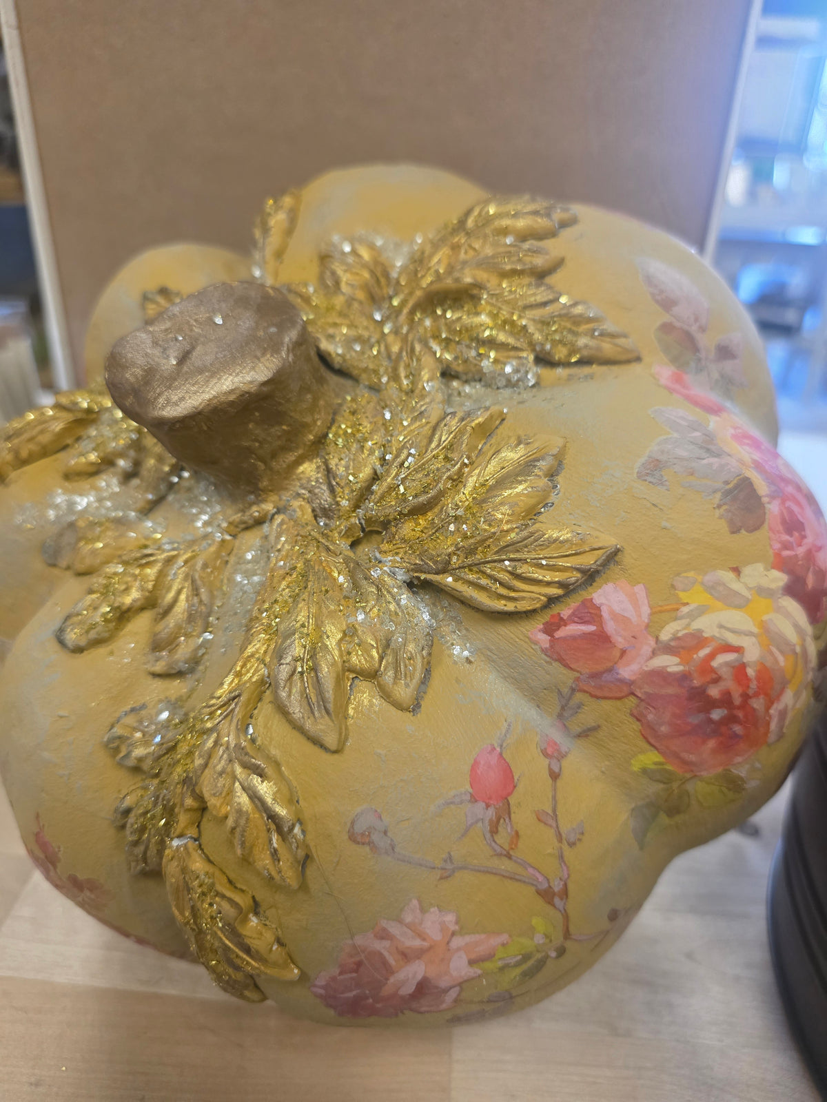 Custom Embellished Pumpkin