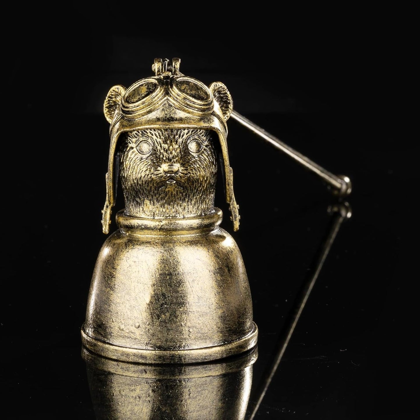Aged Bronzed Look Candle Snuffer