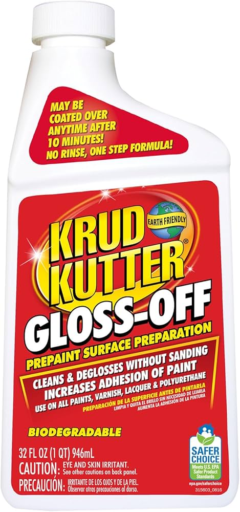 Krud Kutter Gloss-Off Prepaint Surface Preparation 32 oz.