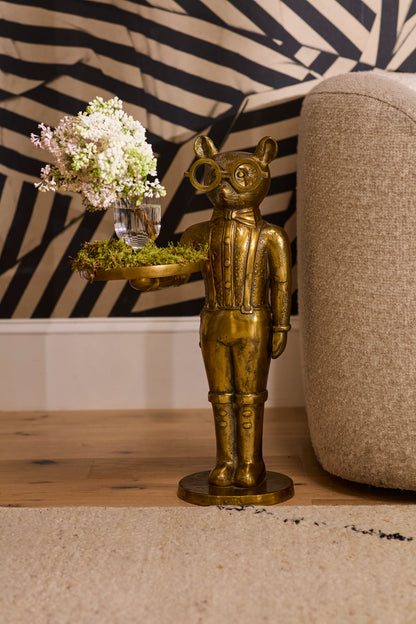 Louie Butler Stand - Authentic E&E Eloise Collection Bronzed Aluminum *𝐏𝐢𝐜𝐤-𝐔𝐩 𝐎𝐧𝐥𝐲
