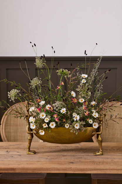 Frankie & Margie Bowl - Authentic E&E Eloise Collection Bronzed Aluminum - (𝐏𝐢𝐜𝐤-𝐔𝐩 𝐎𝐧𝐥𝐲)