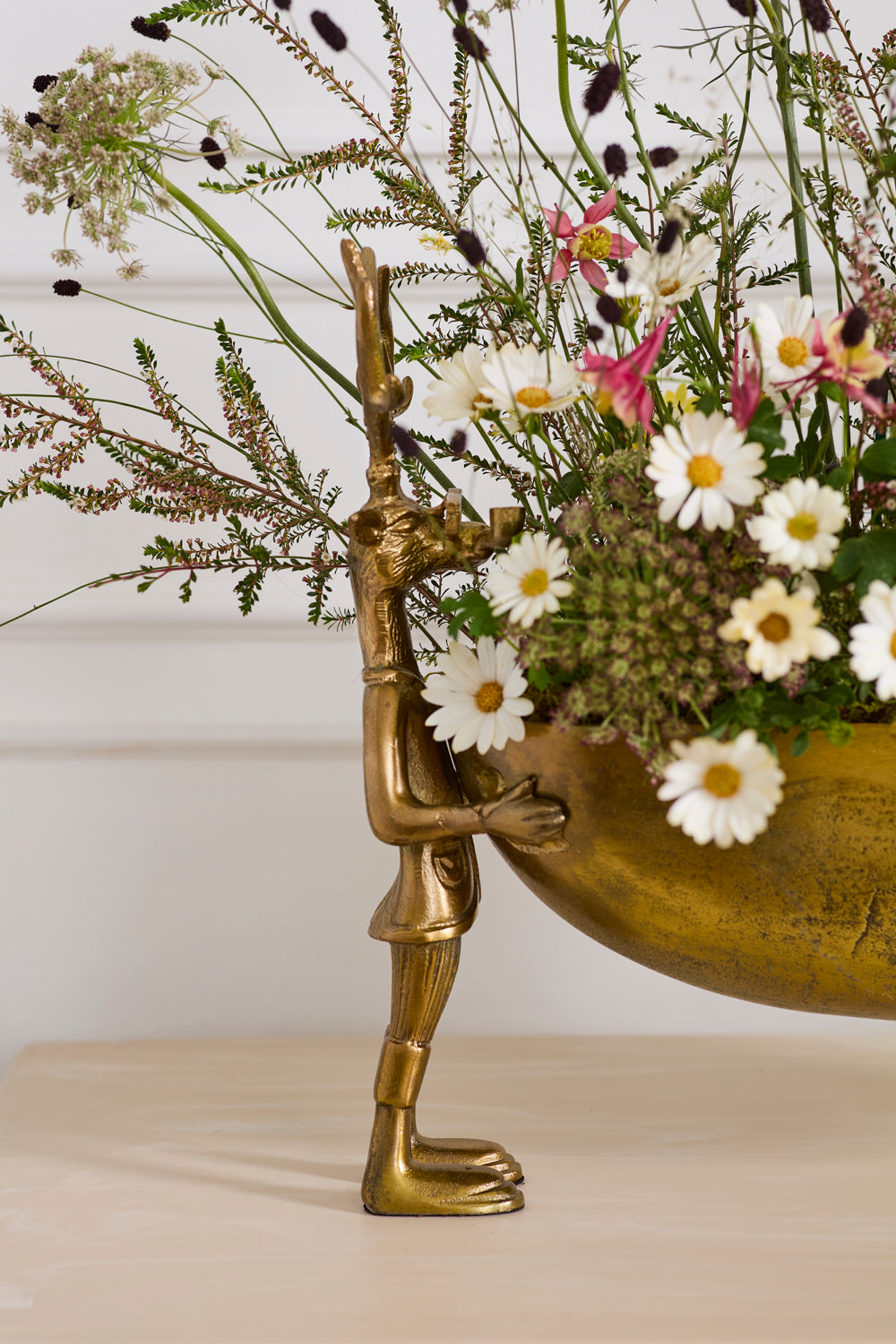 Frankie & Margie Bowl - Authentic E&E Eloise Collection Bronzed Aluminum - (𝐏𝐢𝐜𝐤-𝐔𝐩 𝐎𝐧𝐥𝐲)