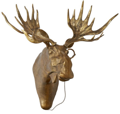 Eugene the Moose - Authentic E&E Eloise Collection Bronzed Aluminum Wall Mount - (𝐏𝐢𝐜𝐤-𝐔𝐩 𝐎𝐧𝐥𝐲)