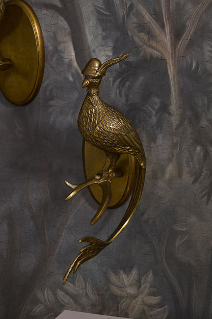 Avery the Pheasant - Authentic E & E Collection Bronzed Aluminum Wall Mount