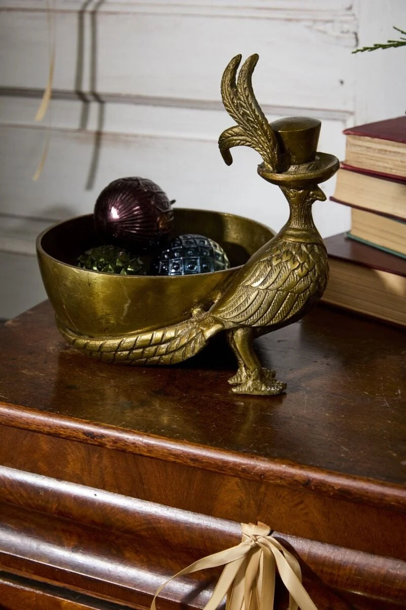 Emerson Bowl - Authentic E&E Eloise Collection Bronzed Aluminum
