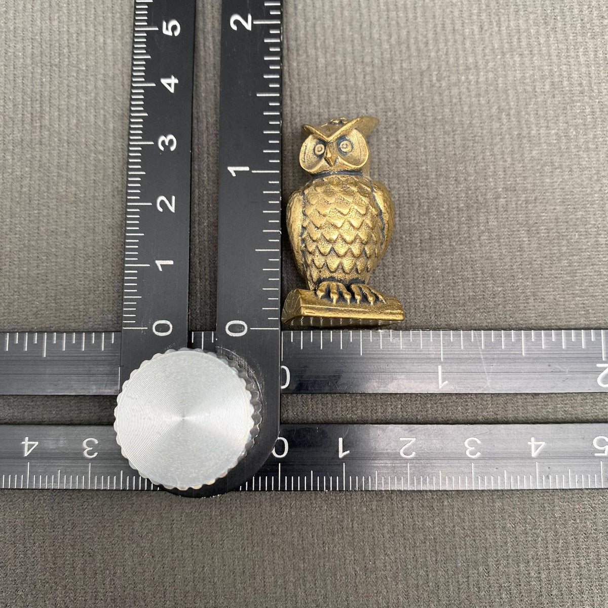 Perched Owl Bronzed Trinket 70435