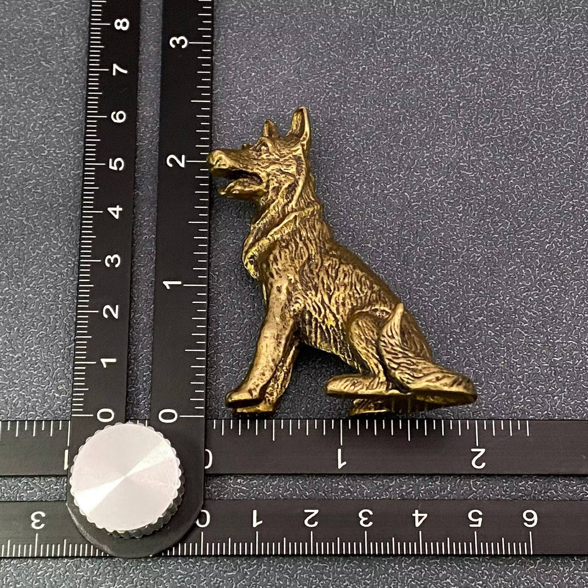Shepherd Dog Bronzed Trinket 64105