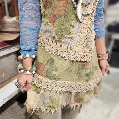 Stripe Butterfly Shirt Dress OS - A Rare Bird